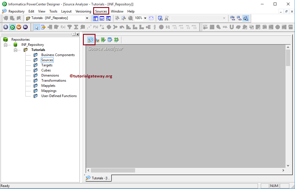 Informatica Source Analyzer 1